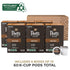 100% 60 Count (6 10 Peet's Coffee, Dark Roast Keurig K-Cup Pods, Arabica Coffee - House Blend Boxes of K-Cup Pods)