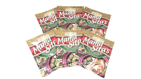 Mama Sita's Sinigang Sa Sampalok Mix Tamarind Seasoning Mix Hot 50g (1.76oz) 6 Pack