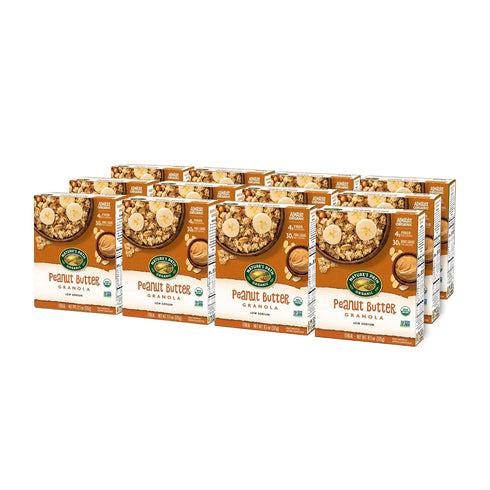 11.5 (Pack 12) Nature's Path Organic Peanut Butter Granola, Ounce