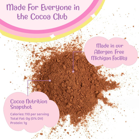 Premium Hot Cocoa Mix with Marshmallows | Rich Hot Chocolate Mix for Warm Drinks | Gourmet Milk Chocolate Hot Cocoa |