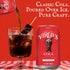 Pack 4 (12 oz Virgil's Naturally Bold Handcrafted Cola, of Cans each) - Caffeine Free Cola Soda with Pure Cane Sugar
