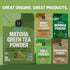 16oz Packaging (Pack 1) FGO Organic Matcha Green Tea Powder, Japanese Culinary Grade for Cooking, Baking, or Smoothies