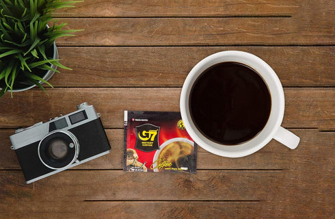 G7 Pure Black Coffee, 30 Grams by Trung Nguyen