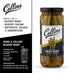 12oz Collins Gourmet Pickled Green Beans for Cocktails - Spicy Crunchy Green Beans - Premium Condiment Garnish