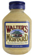 Walter's Mustard , 9 oz - World Famous, Specially Blended Since 1919, All Natural,