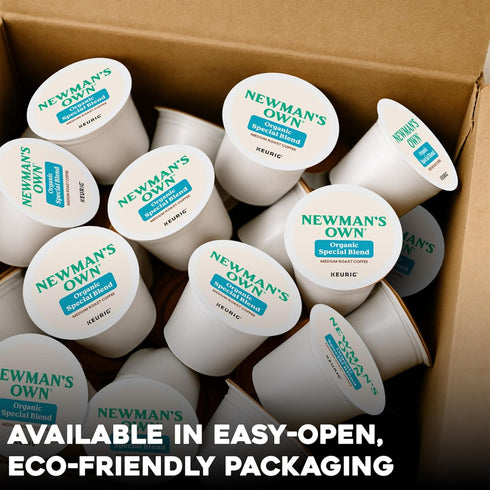 72 Count Newman's Own Organics Special Blend Keurig Single-Serve K-Cup Pods, Medium Roast Coffee