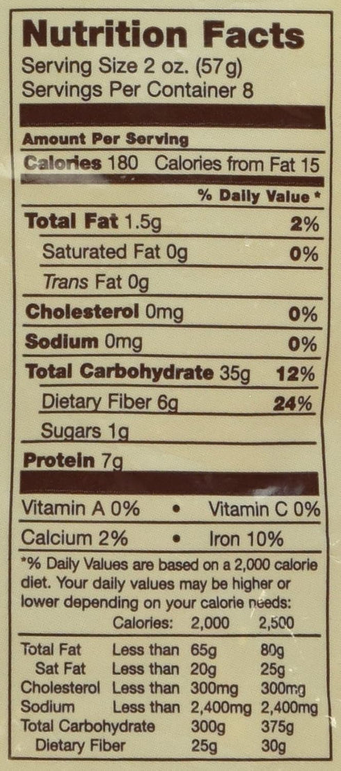 05608-3pack 1 (Pack 3) Bionaturae Bionaturae Fusilli Whole Wheat Pasta - Pound