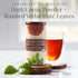 36 The Republic of Tea Organic Double Dark Chocolate Mat, Naturally Caffeinated Yerba Mat, Steeps Cups