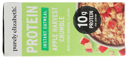 7.6 Purely Elizabeth Apple Harvest Crumble Instant Protein Oatmeal, Ounce