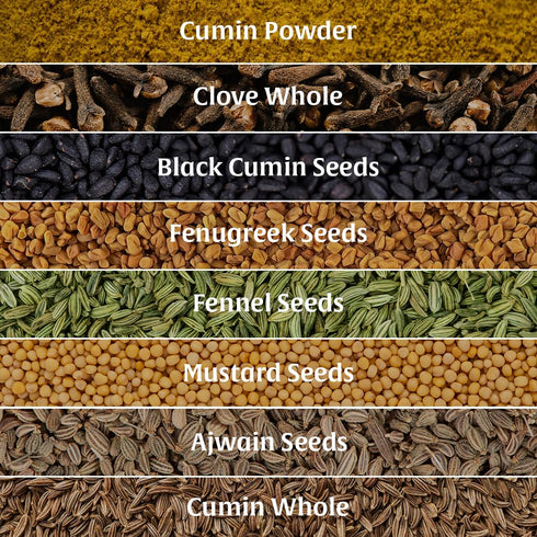 Set 16 Set HANDPICK Assorted Spice Exotic Spices | Gluten-Free, Non-GMO | Essential Cooking Gift from India
