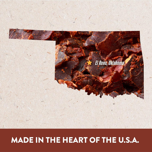 3 Pack 4 oz. Hardtimes Handcrafted Beef Jerky - Hot Flavor - of Bags
