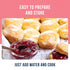48 10 6 72 Augason Farms Bread and Roll Mix Can Emergency Food Supply, Servings, Year Shelf Life - Makes Loaves