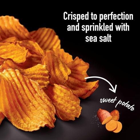 2 Oz (Pack 8) Terra Vegetable Chips, Sweet Potato with Sea Salt Vegetable Chips