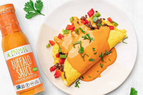 Primal Kitchen No Dairy Buffalo Sauce, Pack of 2, Made with Real Ingredients, No Cane Sugar