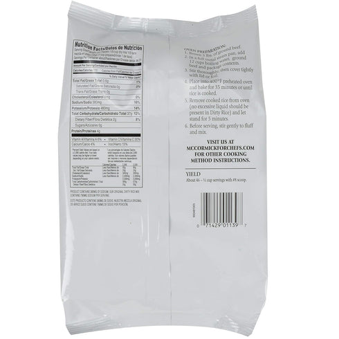 40 oz 40 Package Zatarain's Reduced Sodium Dirty Rice Mix, - One Ounce of Low Sodium Dirty Rice Mix for New Orleans