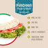 4 Packs (16 Count Fresco Piada Italian Flatbread Total) | Authentic Piadina Bread Made in Italy | TRADITIONAL RECIPE |