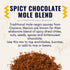 Shawhan Farms Mexican Mole Dry Sauce Mix, Oaxacan Negro Blend, 3.5 Ounce Jar