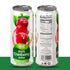 100% 16.9 oz (500 mL) Pack 12 VINUT Cranberry Juice, No Added Sugar, Not From Concentrate, fl Can