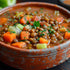 4 Brown Lentils, Pound Bulk Bag