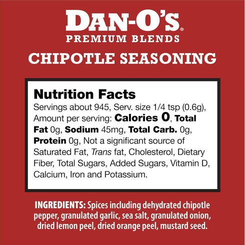2 2 Pack (20 oz) Dan-O's Seasoning Large Bottle Combo | Spicy & Chipotle |