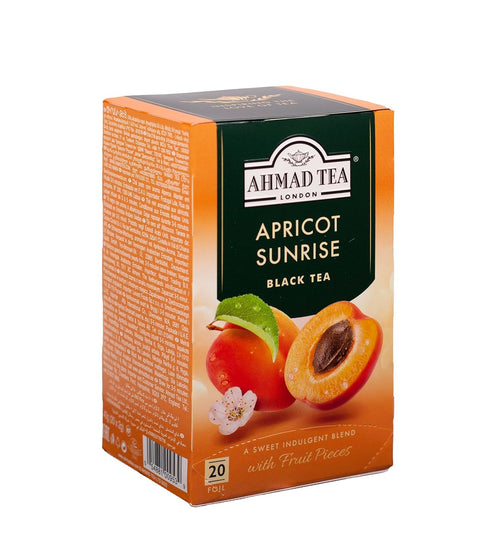 20 Count, Pack 6 Ahmad Tea Apricot Sunrise Black Tea