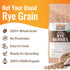 100% 5lbs Grand Teton Ancient Grains - USDA Organic Rye Berries, Rye Berry Grain, Rye Grain Organic Excellent