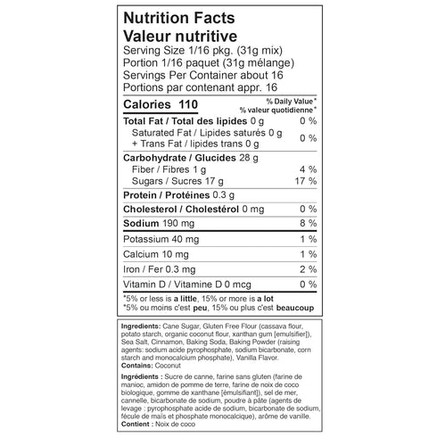 XO Baking Non-GMO Zucchini Bread Mix - Gluten-Free & Delicious