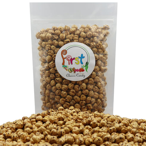 2 Yellow Double Roasted Dried Garbanzo Beans (Chickpeas) Gourmet Snacks Pound Resealable Bag