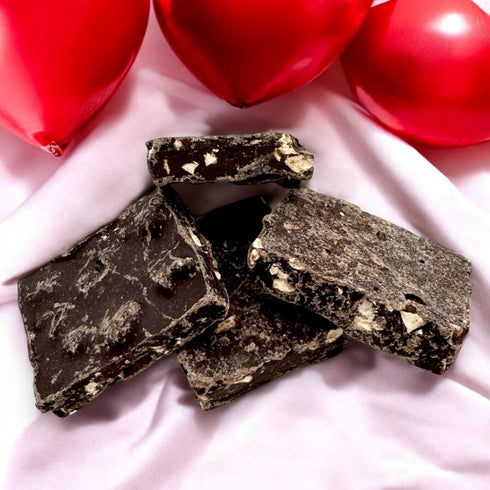 Bark-1 lb Lovers(16 oz) Gourmet Sugar Free Dark Chocolate Almond and Sea Salt Deliciously Crafted for a Guilt-Free