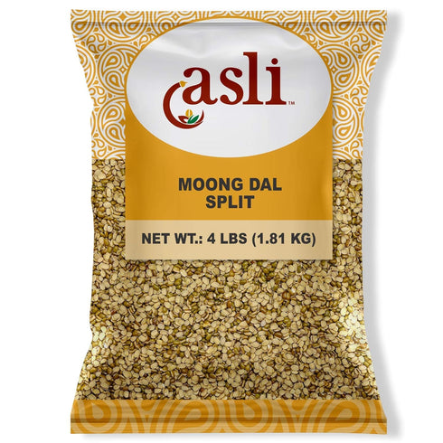 Asli Moong Dal Split, 4 Pounds - Indian Split Yellow Mung Lentils