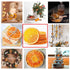 ZCFIKJ Cocktails,3.52oz/100g Dried Orange Slices for Dehydrated Orange Slices for Cakes/Crafts/Christmas Decor/Fruit