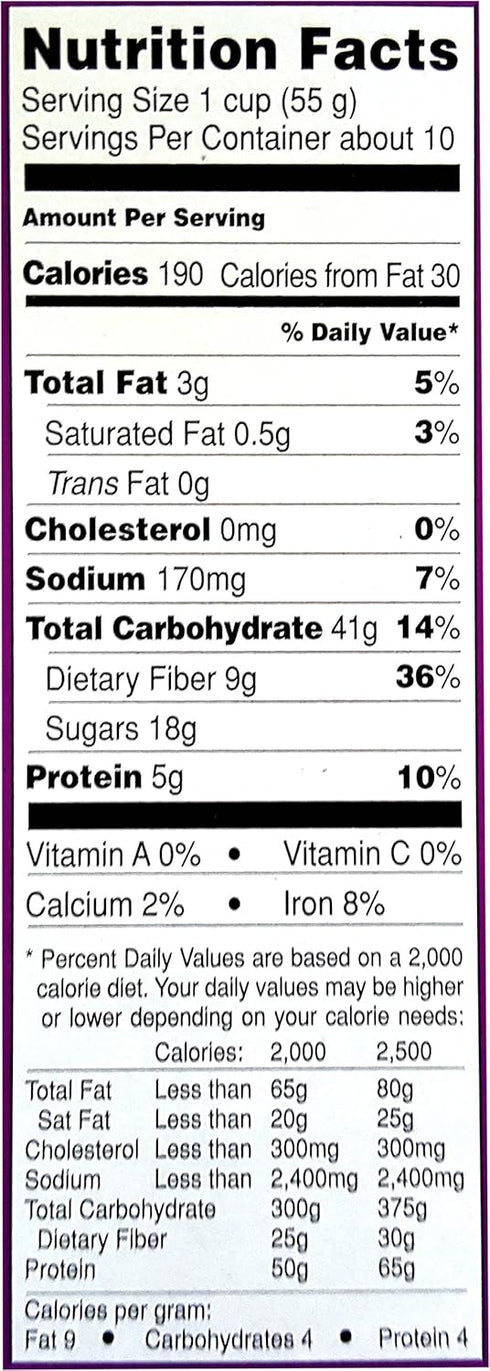 Trader Joe's Trader Joes Organic Raisin Bran Clusters Cereal