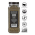 4.9 oz (Pack 1) Watkins Gourmet Spice, Organic Basil, Bulk Food Service Size