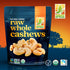 W320 (1.5 lb) Fair Trade Organic Raw Cashews Whole Unsalted Cashews for Snacking, Cooking, Baking & Trail Mix USDA