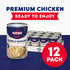10.5 OZ 12) Swanson Canned Chicken and Dumplings With White and Dark Chicken Meat, Can (Case
