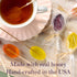 Melville Candy All Natural Honey Spoons Clover Honey Spoons & Lollipops on Wooden Ball Sticks Gluten-Free, Made in USA