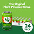 V8 100% 11.5 oz (24 Pack) Low Sodium Original Vegetable Juice, fl Can