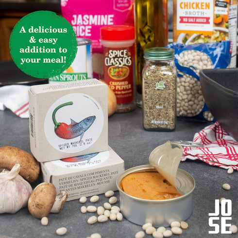 Jose Gourmet Spiced Mackerel P t Delight