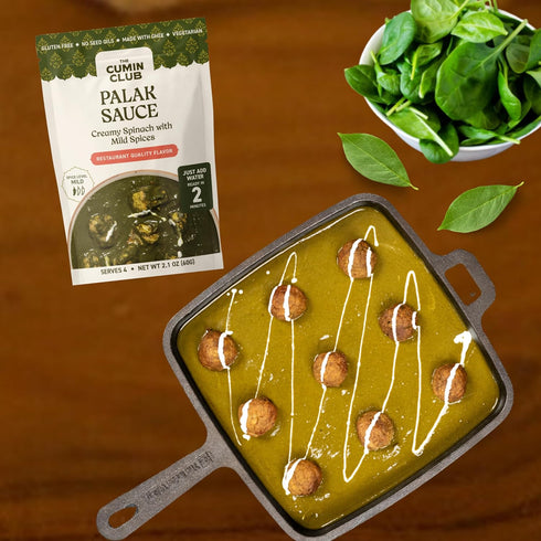 Simmer Pack Pack 6 The Cumin Club Sauce Variety | Just Add Water Curry Sauce Mix | Authentic Indian Spices | All