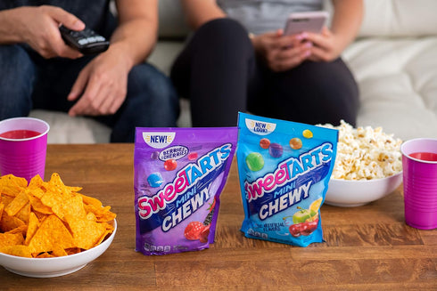 6 Pack 12 SweeTARTS Mini Chewy Candy, Ounce