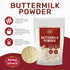 Spicy World 1.5 LB 4.5% Premium Buttermilk Powder - Made in USA from Sweet Cream, Non-GMO, Milkfat, Perfect
