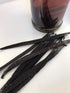 12 Tahitian Vanilla Beans Grade A, 6"-7" Fresh NON-GMO Whole Pods for Extract, Cooking, Baking