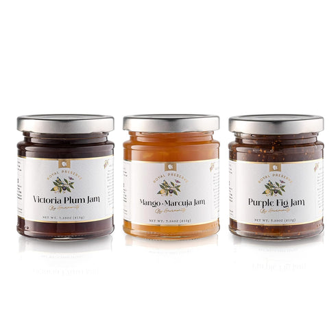 7.6oz Gourmanity Victoria Plum Jam, Sweet and Flavorful, Delicious Plum Preserves, Great on Toast and Scones, High