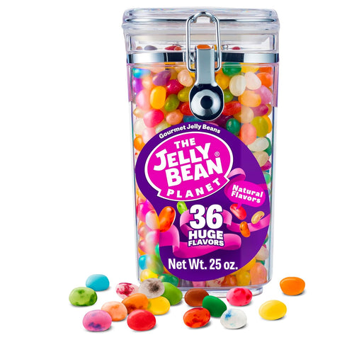 The Jelly Bean Planet, Gourmet Jelly Beans Bulk 25 Oz Jar -