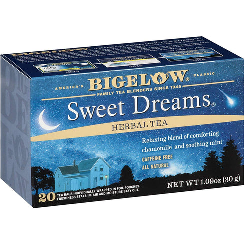 Herbal Tea Sweet Dreams, 20 Count (Pack of 3) by Bigelow Tea