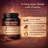 17.6oz/500g (1) Bone Broth Hot Cocoa, Grass-Fed Beef Bone Broth & Collagen Blend with Cocoa Powder