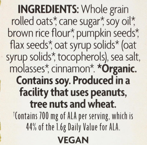 11.5 oz Nature's Path Flax+ w/Pumpkin Seeds Granola