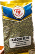 100g (3.5oz) TAJ Kasoori Methi, Dried Fenugreek Leaves Pouch |