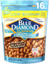 Blue Diamond Almonds Low Sodium Lightly Salted Snack Nuts, 16 Oz Resealable