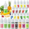 Food Flavoring Oil - 24 Liquid Lip Gloss Flavoring Oils for Lip Balm, Baking, Cooking, Soap, Slime Making - .25 Fl Oz